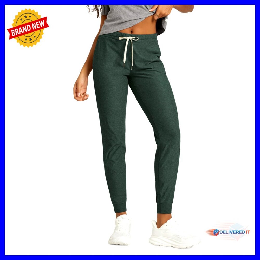 Performance Joggers with Pockets, Adjustable Mid … - image 1